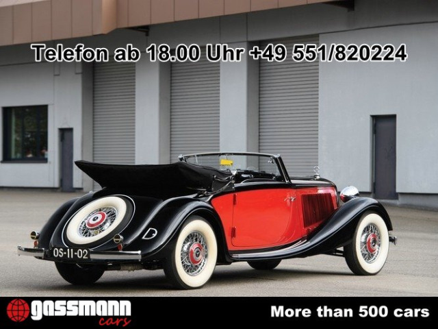 Mercedes Benz 290 Cabriolet A, 6 Zylinder Motor, W 18 
