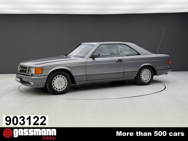 Mercedes Benz 560 SEC Coupe C126 - prominenter Erstbesitz 