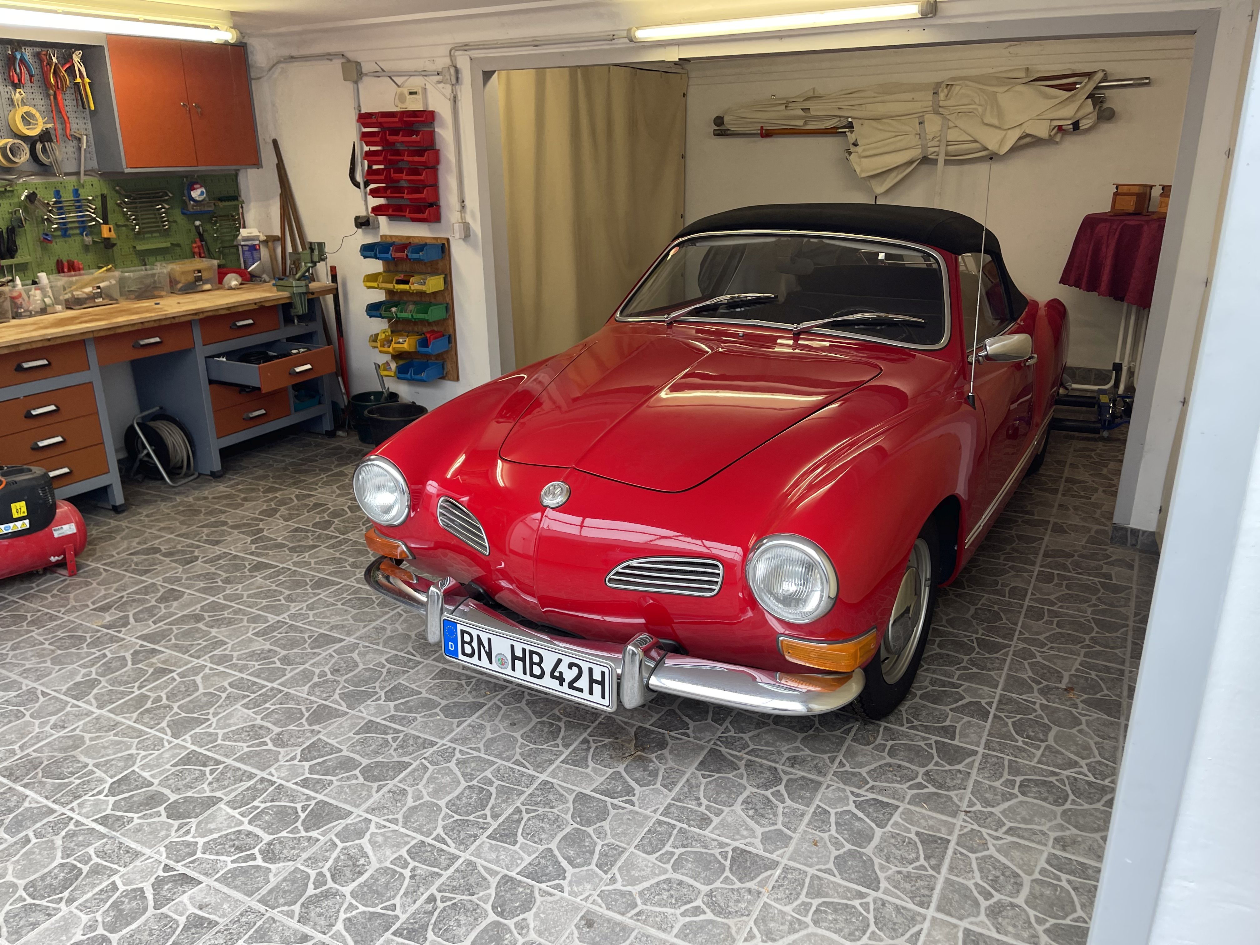 VW Volkswagen Karmann Ghia Cabriolet 1500 Typ 14