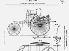 Mercedes Benz Motorwagen 100 jähriges Jubiläum Nachbau 